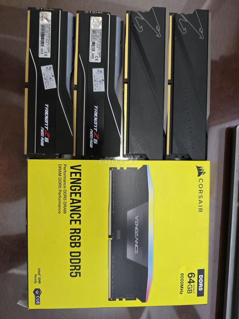 Dư xài bán 1 ít ram PC và laptop DDR5 DDR4. Mua bán Linh kiện (RAM, Card...) tại Quận Bình Tân Tp Hồ Chí Minh được đăng bởi MPV hình 1