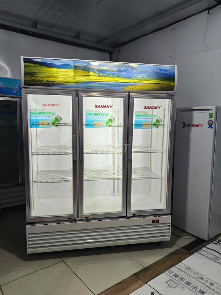 Tủ mát Sanaky 1500L Inverter Trắng. Mua bán Tủ lạnh tại Quận Tân Phú Tp Hồ Chí Minh được đăng bởi mai oanh hình 1