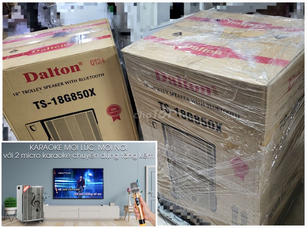 Loa karaoke di động DALTON TS-18G850X 850W MỚI 💯%👍