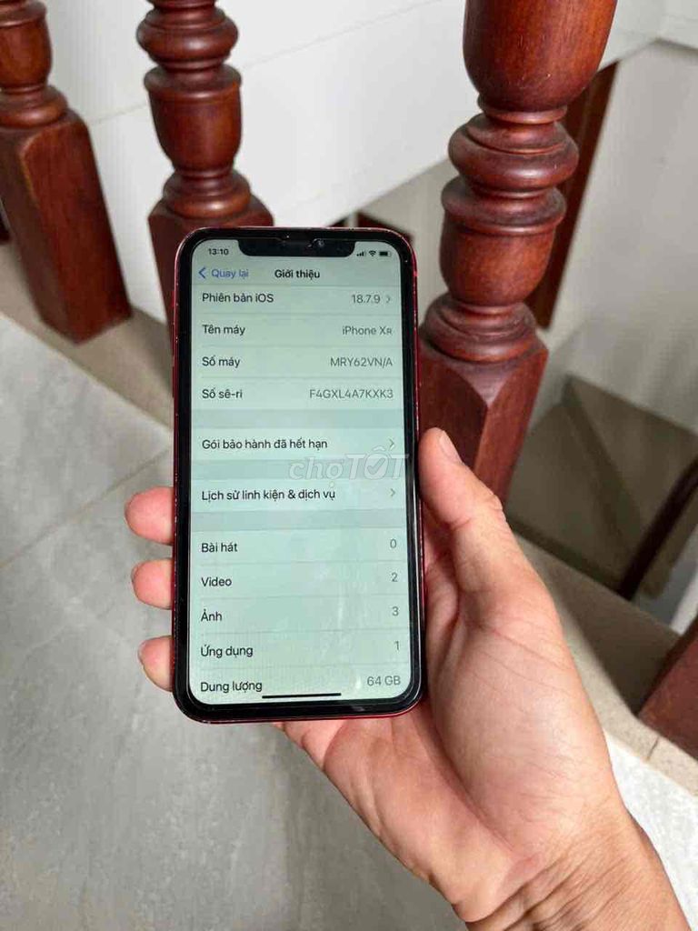 iPhone XR 64GB VNA. Mua bán Điện thoại tại Thị xã Cai Lậy Tiền Giang được đăng bởi trần thị tèo hình 1