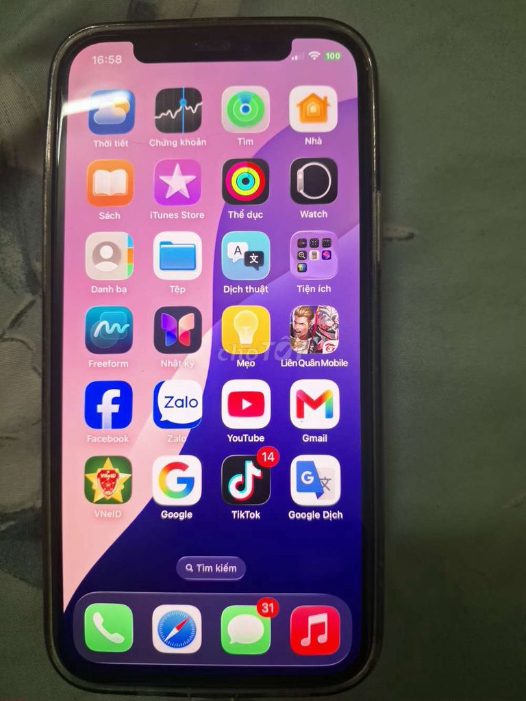 Apple iPhone 12 Xanh đen Like New. Mua bán Điện thoại tại Huyện Bình Chánh Tp Hồ Chí Minh được đăng bởi Nghĩa  hình 1
