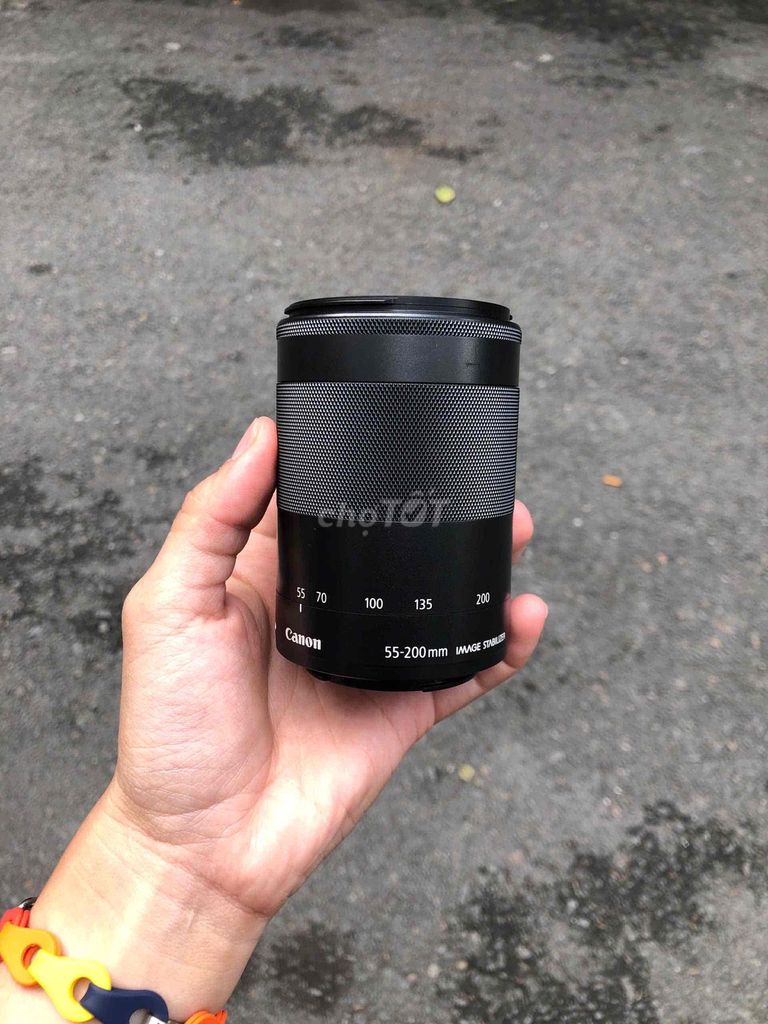 Ống kính Canon EF-M 55-200mm Ngàm M Đen. Mua bán Máy ảnh, Máy quay tại Quận Phú Nhuận Tp Hồ Chí Minh được đăng bởi Lam Vy  hình 1