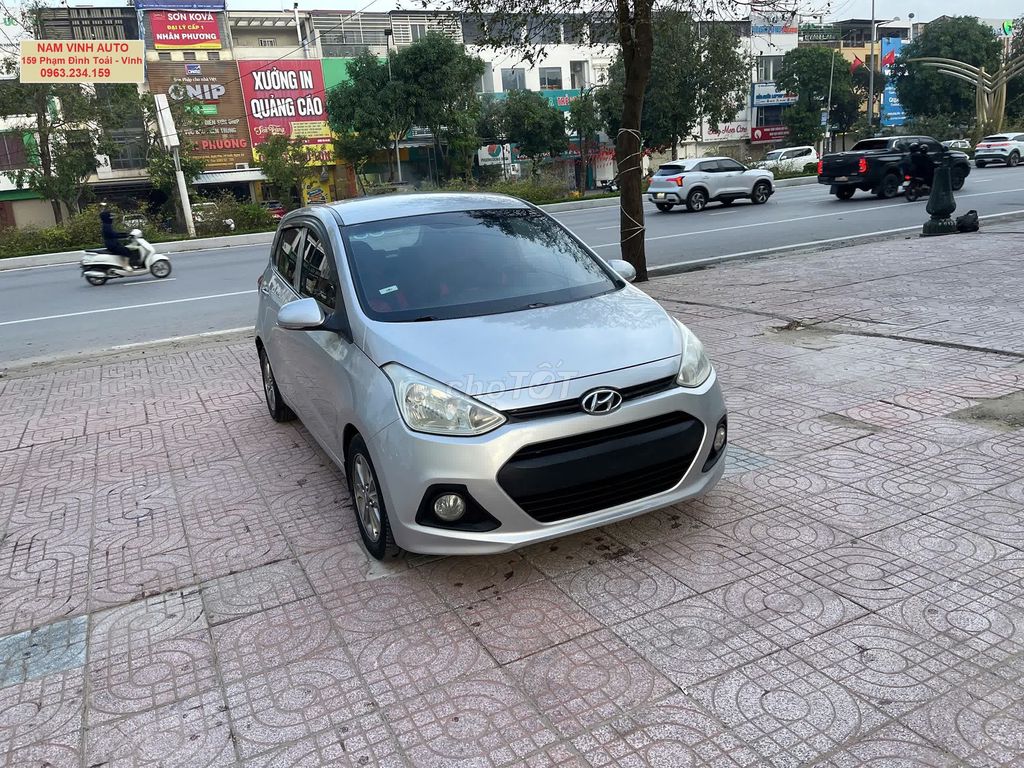 Hyundai Grand i10 2015 - bản đủ siêu đẹp. Mua bán Ô tô tại Thành Phố Đồng Hới Quảng Bình được đăng bởi Trần Đức hình 8