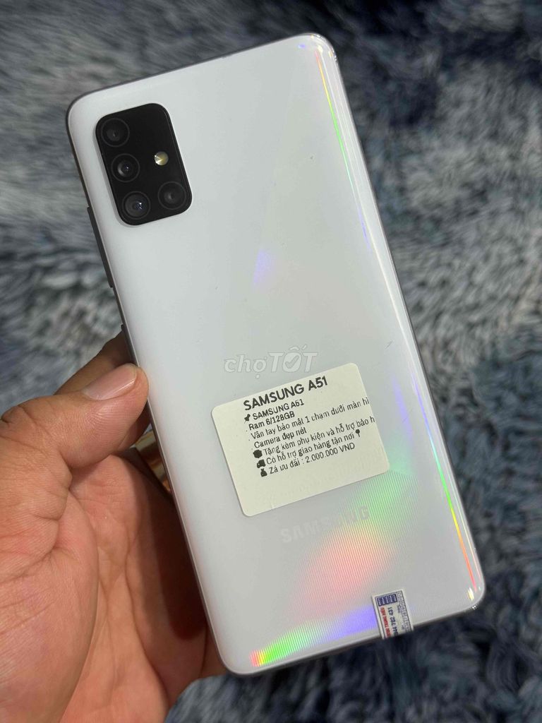 Samsung A51 Ram 6/128GB vân tay 1 chạm. Mua bán Điện thoại tại Huyện Trảng Bom Đồng Nai được đăng bởi Hồ Trung Hiếu hình 1