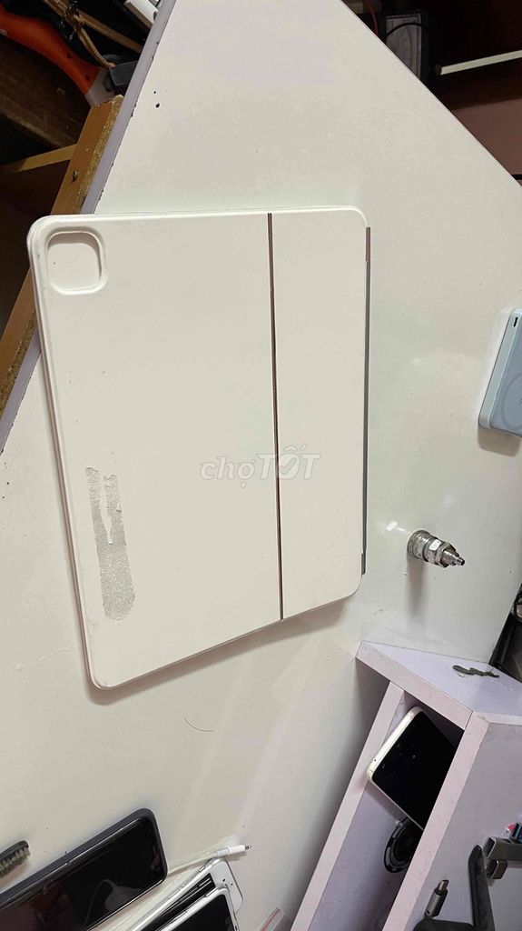 Bao da bàn phím iPad 12.9 inch Trắng. Mua bán Phụ kiện (Màn hình, Chuột...) tại Quận Hải An Hải Phòng được đăng bởi Thế Anh Lê hình 1
