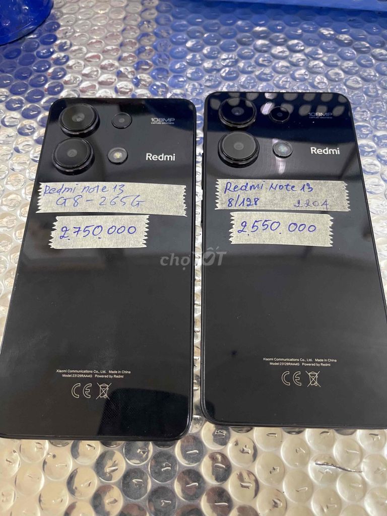 Xiaomi Redmi Note 13 8/128GB và 256gb zin đẹp. Mua bán Điện thoại tại Quận Ninh Kiều Cần Thơ được đăng bởi Cầm Đồ Anh Quý hình 1