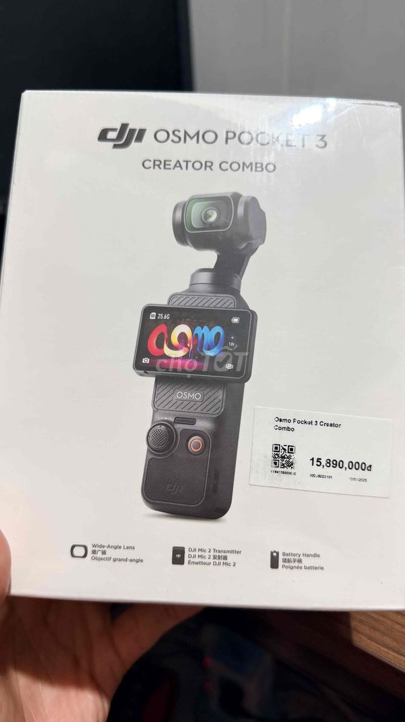 Máy quay phim DJI Osmo Pocket 3 Creator Combo. Mua bán Máy ảnh, Máy quay tại Thành phố Long Xuyên An Giang được đăng bởi minh hình 1