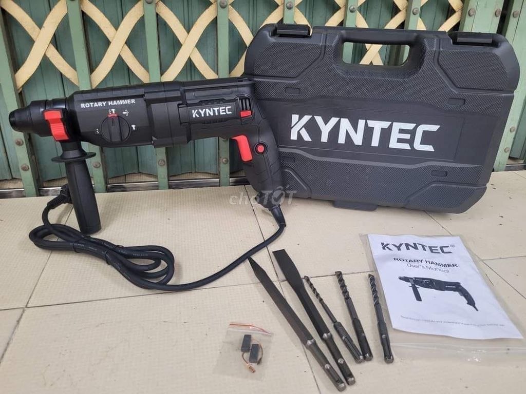 Máy khoan búa KYNTEC KT16 Đen. Mua bán Đồ chuyên dụng, Giống nuôi trồng tại Quận Ba Đình Hà Nội được đăng bởi MÁY ĐIỆN CẦM TAY KYNKO CHÍNH HÃNG hình 1