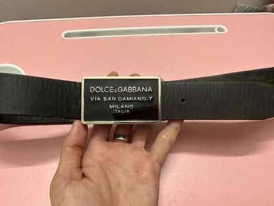 Belts Dolce & Gabbana authentic pass