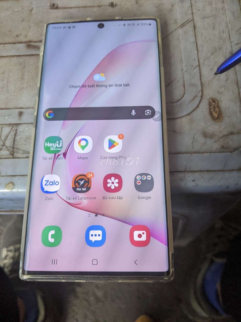 Samsung Note 10 Plus Bạc Đã dùng. Mua bán Điện thoại tại Quận Thanh Xuân Hà Nội được đăng bởi Thắng Nguyễn hình 1