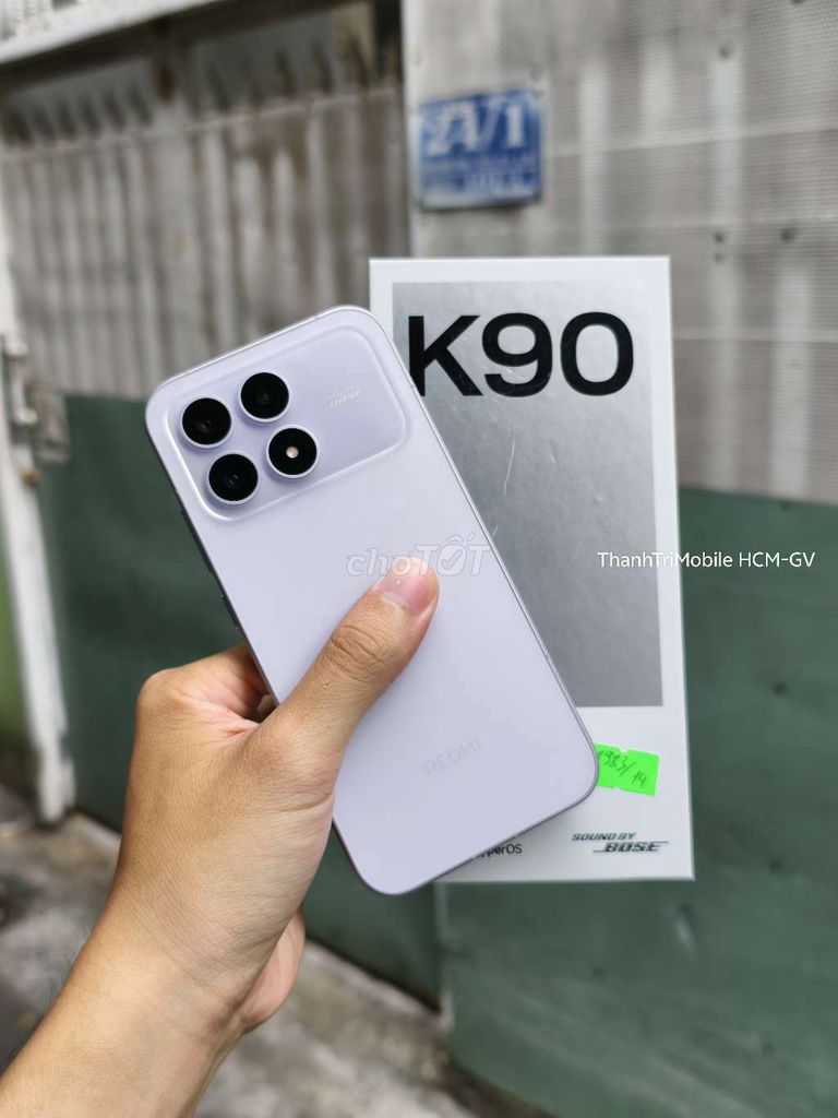 Redmi K90 Tím 12/256 Fullbox ROM Gốc. Mua bán Điện thoại tại Quận Gò Vấp Tp Hồ Chí Minh được đăng bởi Thanh Tri hình 1