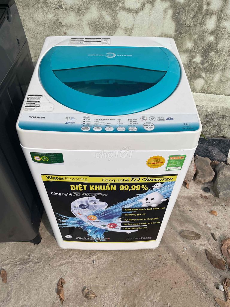 Máy giặt Toshiba 7.2kg cửa trên. Mua bán Máy giặt tại Quận Cẩm Lệ Đà Nẵng được đăng bởi Nghĩa hình 1