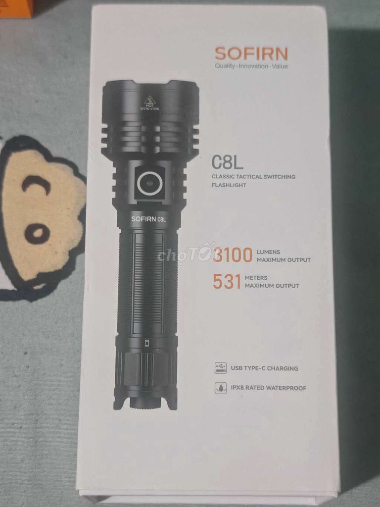 Đèn pin Sofirn C8L Đen. Mua bán Đèn tại Thành phố Thủ Đức Tp Hồ Chí Minh được đăng bởi Lâm hình 1