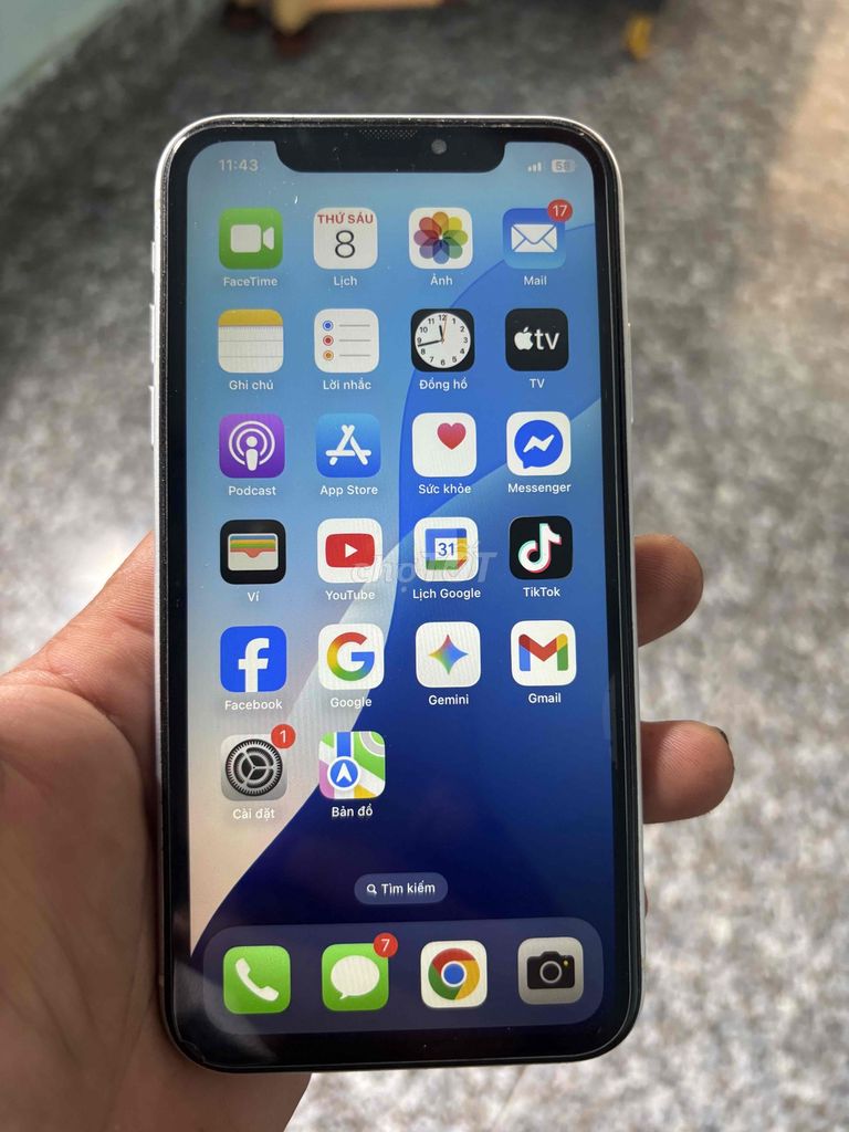 iPhone XR 64GB Trắng. Mua bán Điện thoại tại Huyện Phong Điền Thừa Thiên Huế được đăng bởi Robot Hút Bụi hình 1