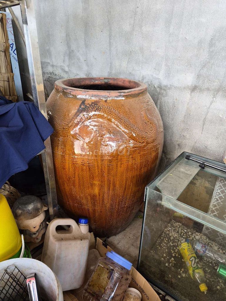 Lọ gốm Nâu. Mua bán Đồ sưu tầm, đồ cổ tại Quận 12 Tp Hồ Chí Minh được đăng bởi Thạo Đặng hình 1