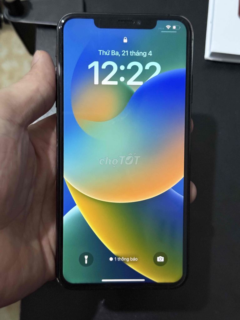 Apple iPhone XS Max 64GB Đen. Mua bán Điện thoại tại Huyện Thanh Trì Hà Nội được đăng bởi Quang hình 1