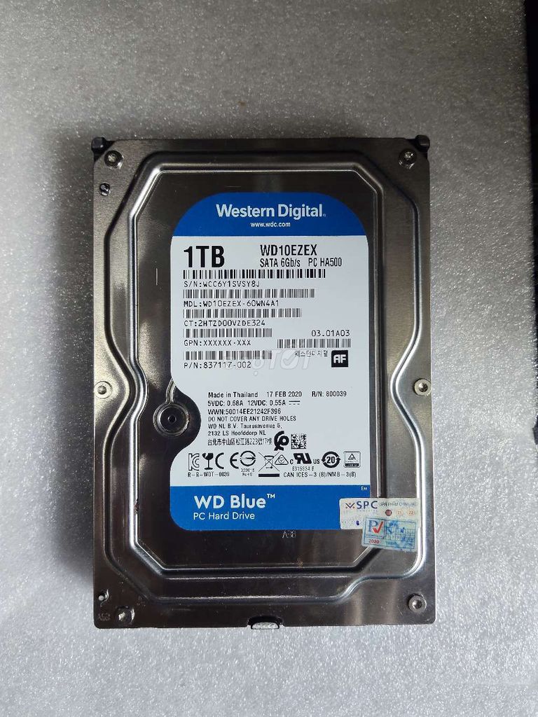 Ổ cứng pc__Laptop__1T sk100%. Mua bán Linh kiện (RAM, Card...) tại Quận Tân Bình Tp Hồ Chí Minh được đăng bởi Xem Trang hình 1