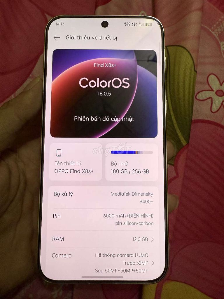 OPPO Find X8s+ 12GB/256GB. Mua bán Điện thoại tại Quận 12 Tp Hồ Chí Minh được đăng bởi Cuong Quoc hình 1