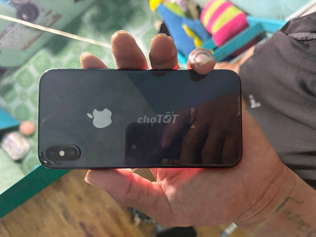 Apple iPhone X Đen Mất Face ID, nứt lưng. Mua bán Điện thoại tại Thành phố Thủ Đức Tp Hồ Chí Minh được đăng bởi Hội Đồ Điện Tử hình 1