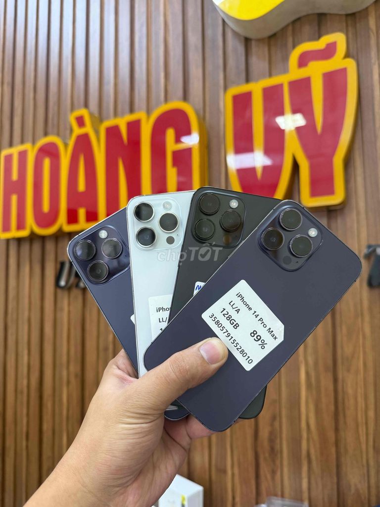 iPhone 14 ProMax 128GB Trả góp 0Đ Có góp nợ xấu. Mua bán Điện thoại tại Quận Thanh Khê Đà Nẵng được đăng bởi Hoàng Vỹ Mobile hình 1