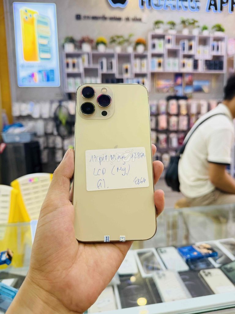 Apple iPhone 13 Pro Max 128GB Vàng như mới. Mua bán Điện thoại tại Quận Hải Châu Đà Nẵng được đăng bởi Hoàng Táo 273 Nguyễn Hoàng Đà Nẵng hình 1
