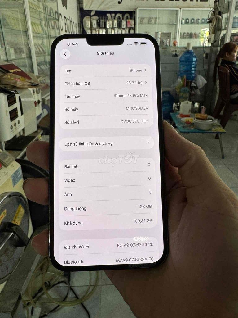 Apple iPhone 13 Pro Max 128GB Xanh bộ đội 97-98%. Mua bán Điện thoại tại Huyện Tân Hồng Đồng Tháp được đăng bởi Huyy Doan Quoc hình 1