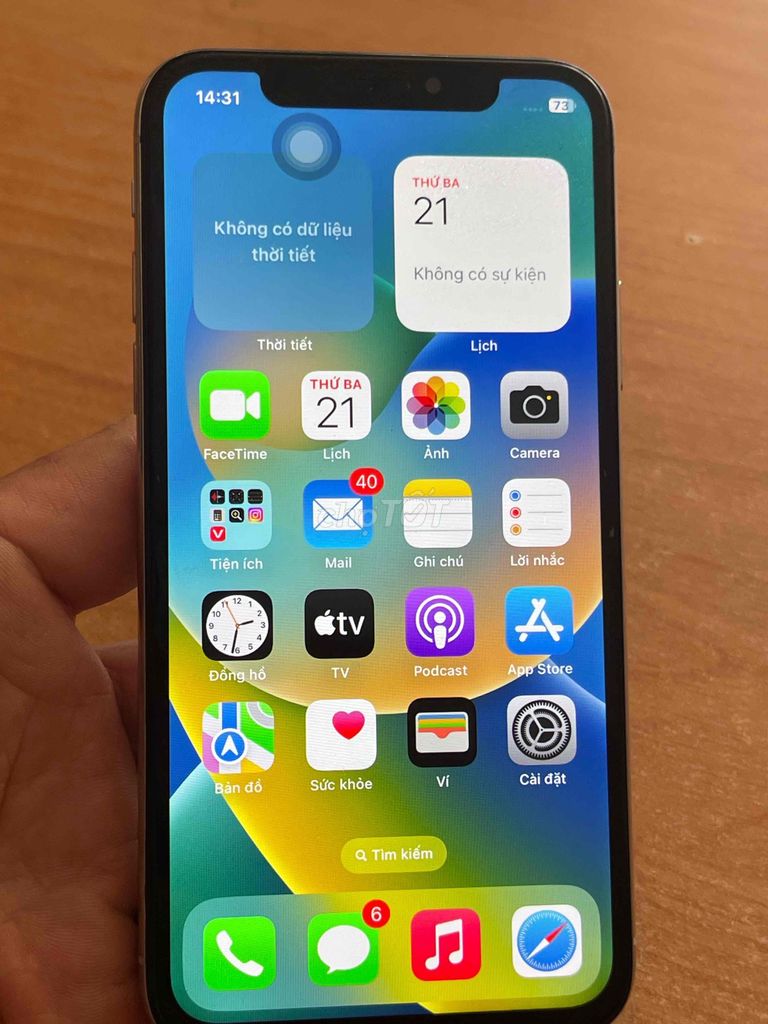Apple iPhone X 64GB Bạc Mất Face ID. Mua bán Điện thoại tại Thị xã Tân Uyên Bình Dương được đăng bởi tran tam hình 1