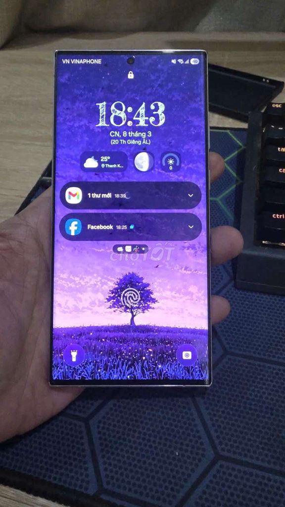 Samsung S23 Ultra 512GB Tím Lavender. Mua bán Điện thoại tại Quận Thanh Khê Đà Nẵng được đăng bởi Tuấn Anh hình 1