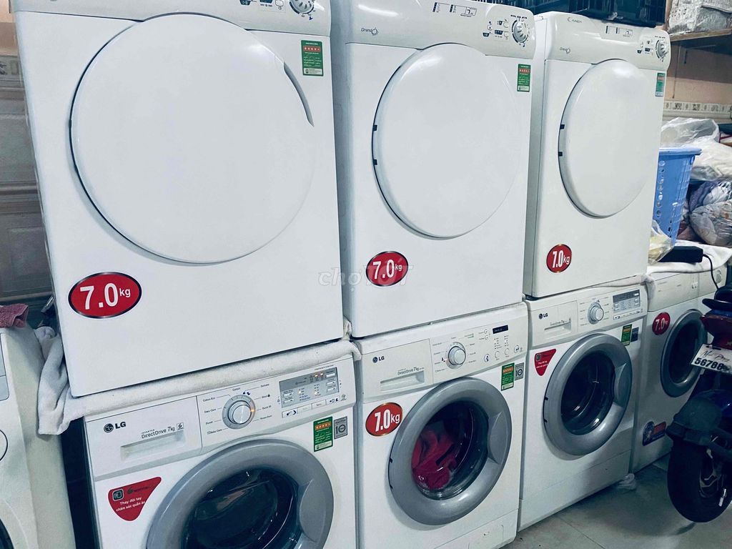 thanh lý 6 máy giặt, máy sấy Lg inverter mới 95%. Mua bán Máy giặt tại Quận 4 Tp Hồ Chí Minh được đăng bởi Minh Đăng hình 1
