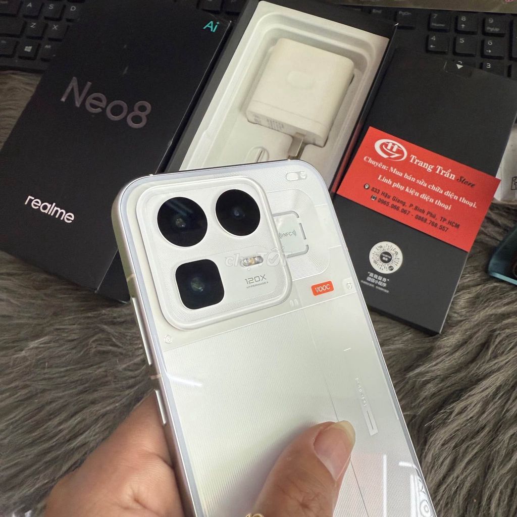 Realme Neo 8 12GB/256GB Trắng Snapdragon 8 Gen 5 - 133473777