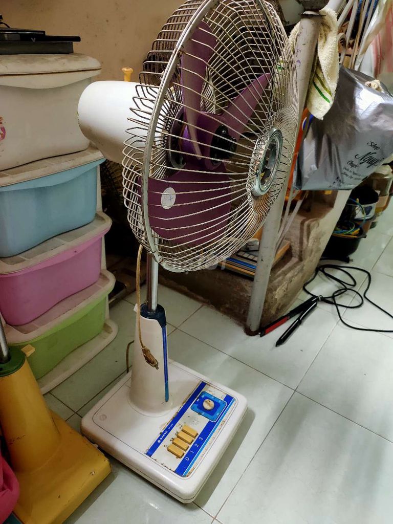 Quạt lửng San 30cm Trắng, Tím. Mua bán Quạt tại Quận Hồng Bàng Hải Phòng được đăng bởi tran nam hai hình 1