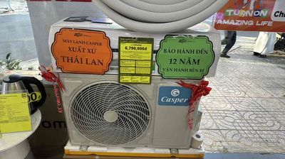 Máy Lạnh Thái Lan Casper Giá Rẻ Bảo Hành 3 Năm