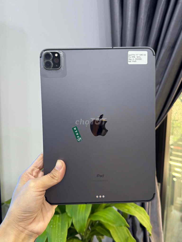 iPad Pro 11 inch 2020 128GB 4G Xám P99 S61L. Mua bán Máy tính bảng tại Huyện Hóc Môn Tp Hồ Chí Minh được đăng bởi Thu hình 1