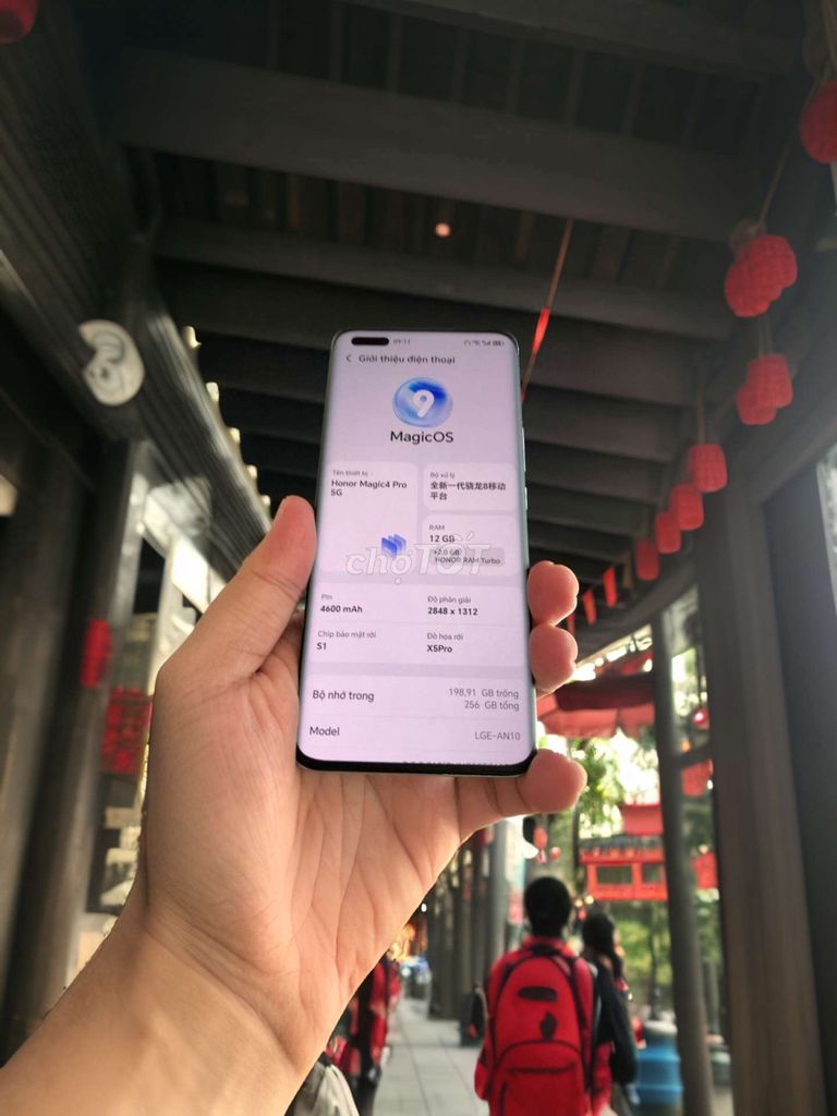 Honor Magic4 Pro 5G Ram 12/256Gb chip Snap 8Gen1. Mua bán Điện thoại tại Quận Tân Bình Tp Hồ Chí Minh được đăng bởi Linh hình 1