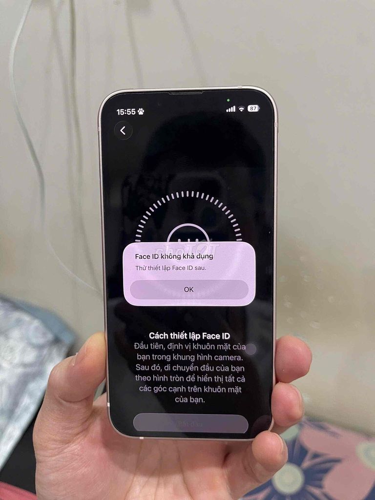 Apple iPhone 13 mini Hồng Lỗi Face ID. Mua bán Điện thoại tại Quận Tây Hồ Hà Nội được đăng bởi start  hình 1
