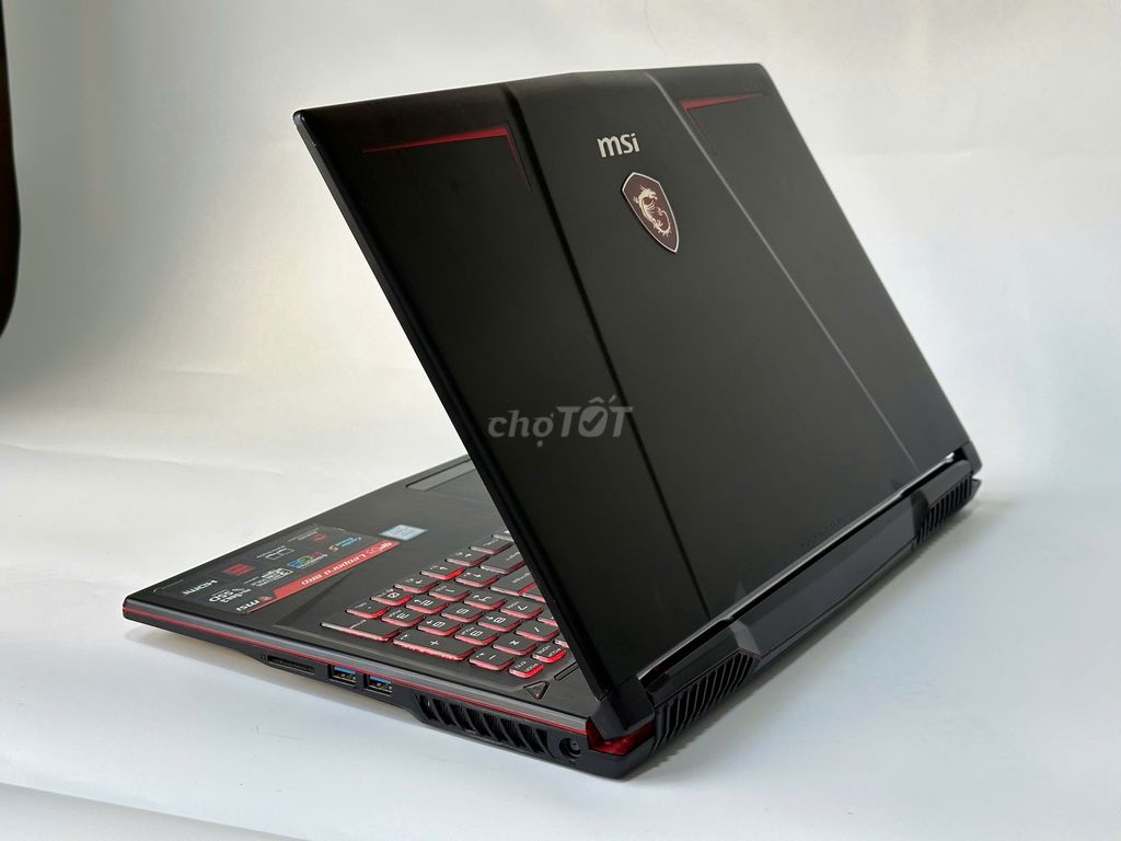 MSI GL63 i7-8750HQ 16GB SSD 256GB 1TB 1050Ti FHD