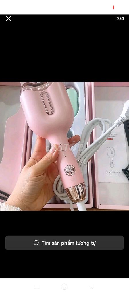 Máy uốn tóc Hipie Hồng đã sử dụng. Mua bán Nội thất, đồ gia dụng khác tại Huyện Châu Thành Kiên Giang được đăng bởi Diễm My hình 1
