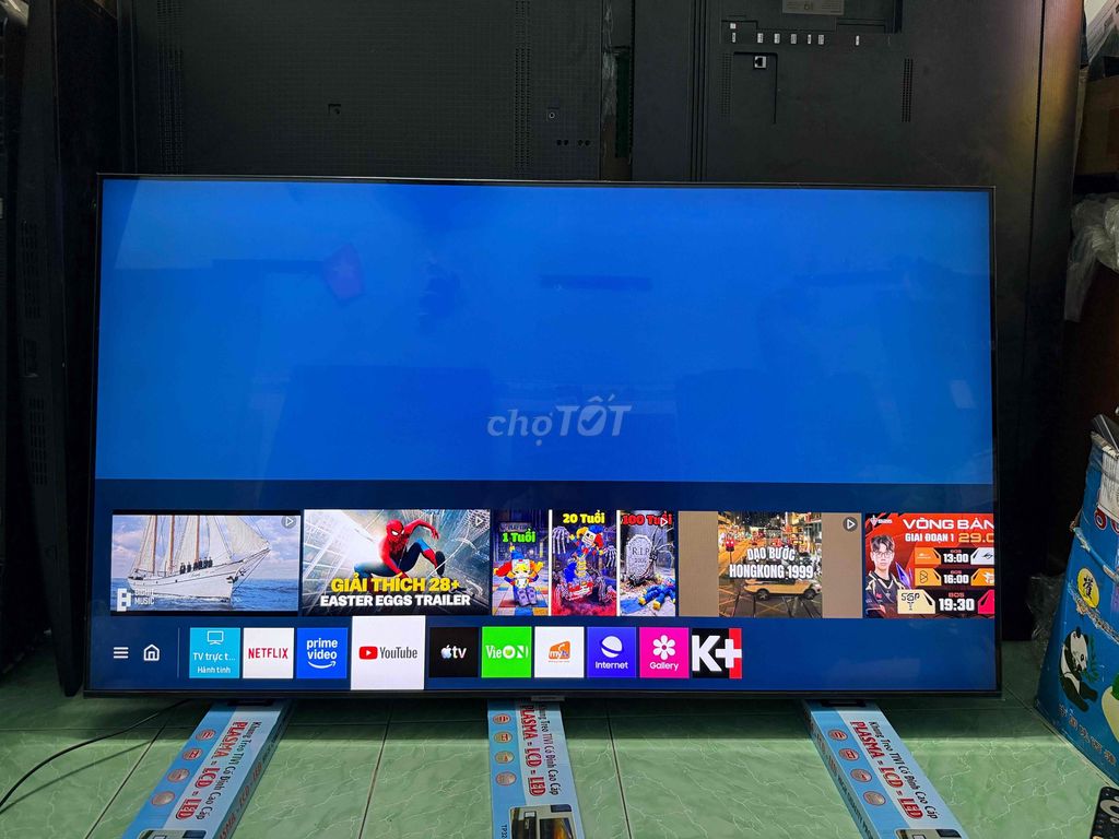 Smart Tivi Samsung 55inch 4K giọng nói, mẫu 2022. Mua bán Tivi, Âm thanh tại Quận Gò Vấp Tp Hồ Chí Minh được đăng bởi Tivi Store hình 1