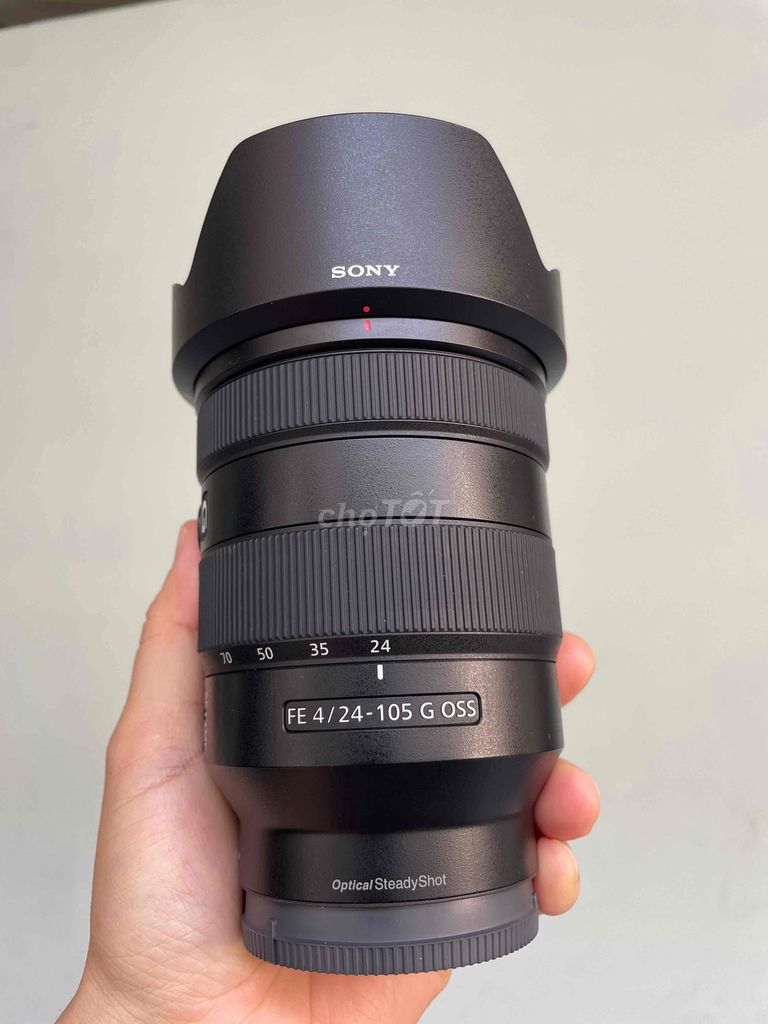 Ống kính Sony FE 4/24-105 G OSS Đen Đã sử dụng. Mua bán Máy ảnh, Máy quay tại Quận 3 Tp Hồ Chí Minh được đăng bởi huonglan Nguyễn  hình 1