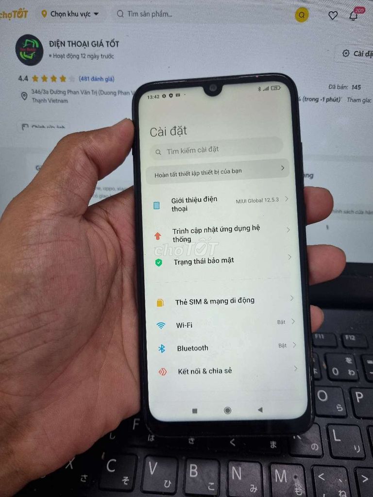 REDMI NOTE 7 4GB.64GB PIN 4000 SNAP 660 FULL CN. Mua bán Điện thoại tại Quận Bình Thạnh Tp Hồ Chí Minh được đăng bởi Dân Mobile hình 1