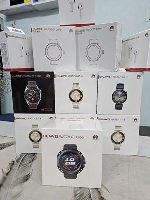 Huawei Watch GT Cyber Đen viền nhựa mới 100% seal
