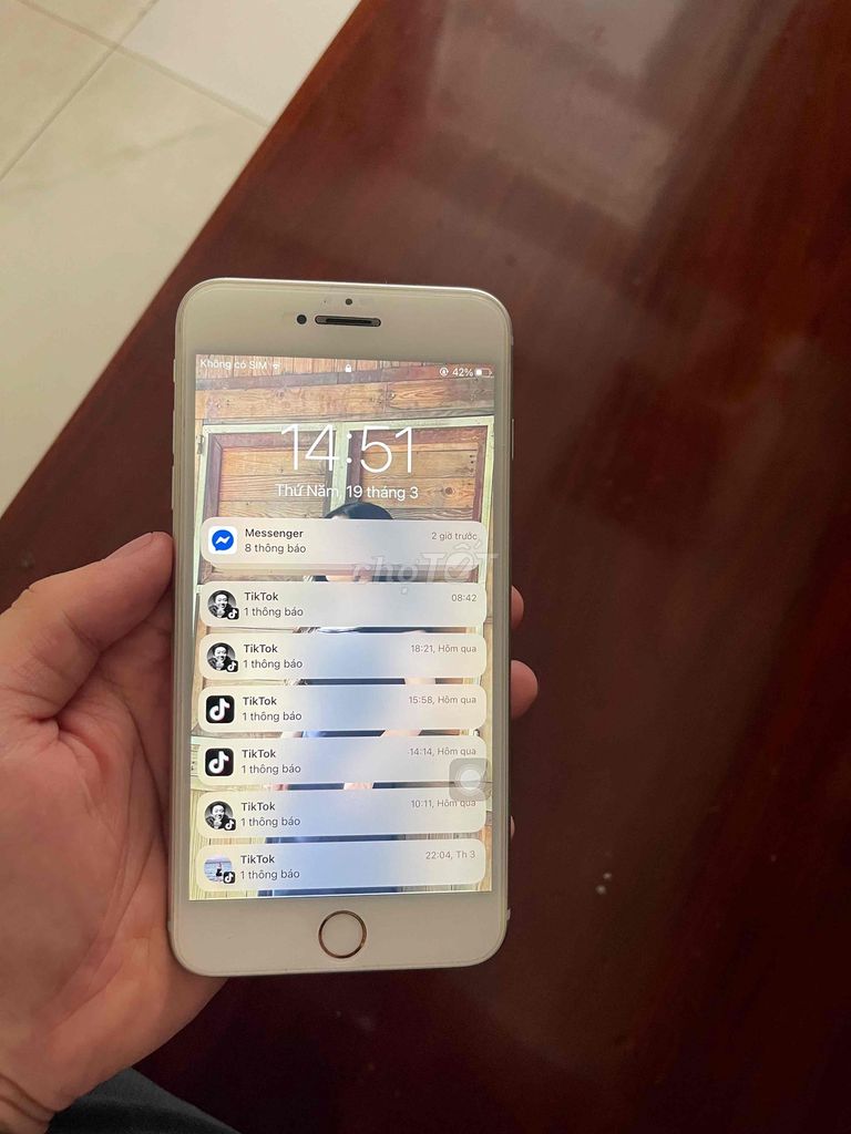 Apple iPhone 6s Plus 16GB Trắng Đã sử dụng. Mua bán Điện thoại tại Quận Bình Tân Tp Hồ Chí Minh được đăng bởi Nguyên hình 1