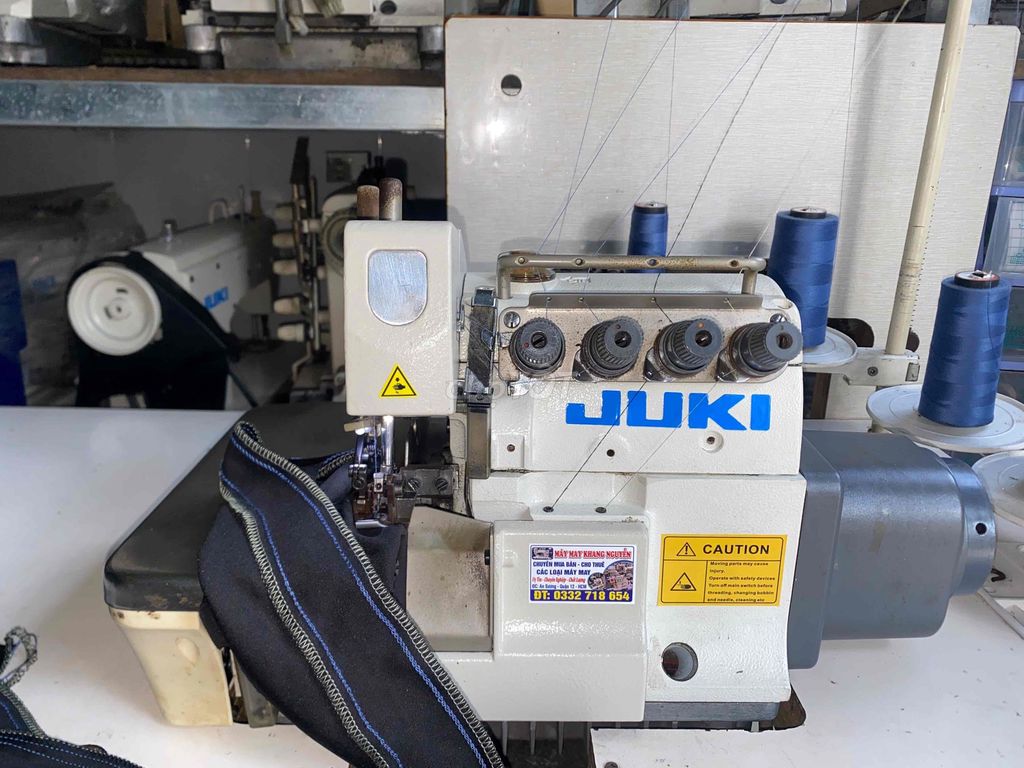 Máy may vắt sổ JUKI Trắng 5 chỉ. Mua bán Đồ chuyên dụng, Giống nuôi trồng tại Quận 12 Tp Hồ Chí Minh được đăng bởi Thế giới máy may công nghiệp hình 1