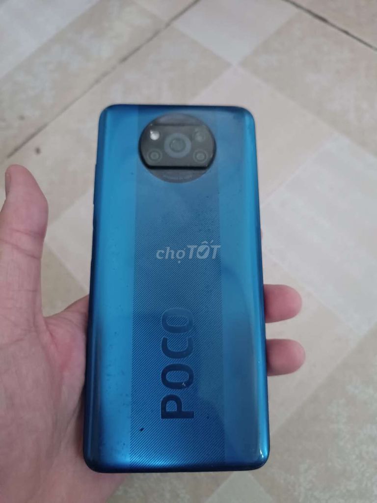 POCO X3 NFC 128GB - Xanh dương - Giá tốt