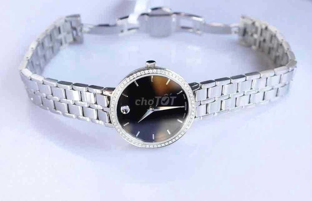 Movado Nữ Niềng Full kim cương mới 100% Fullset