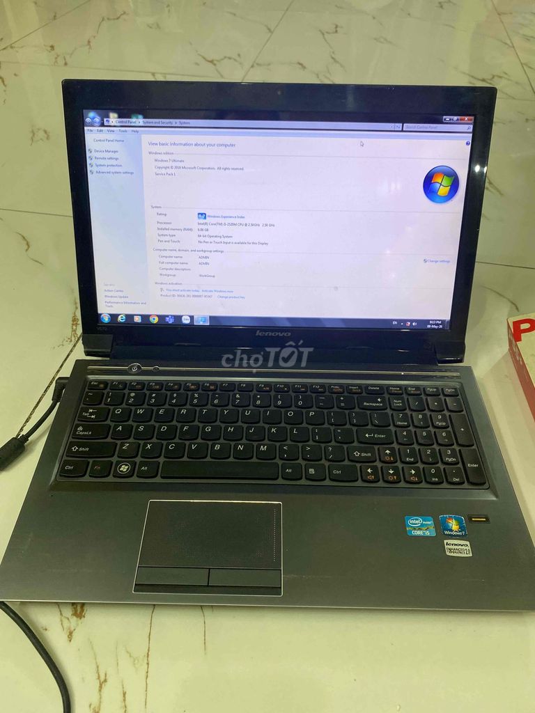 Bán Xác Laptop Lenovo V570 i5-2520M 6GB. Mua bán Laptop tại Quận Hà Đông Hà Nội được đăng bởi Mạnh Mobile hình 1