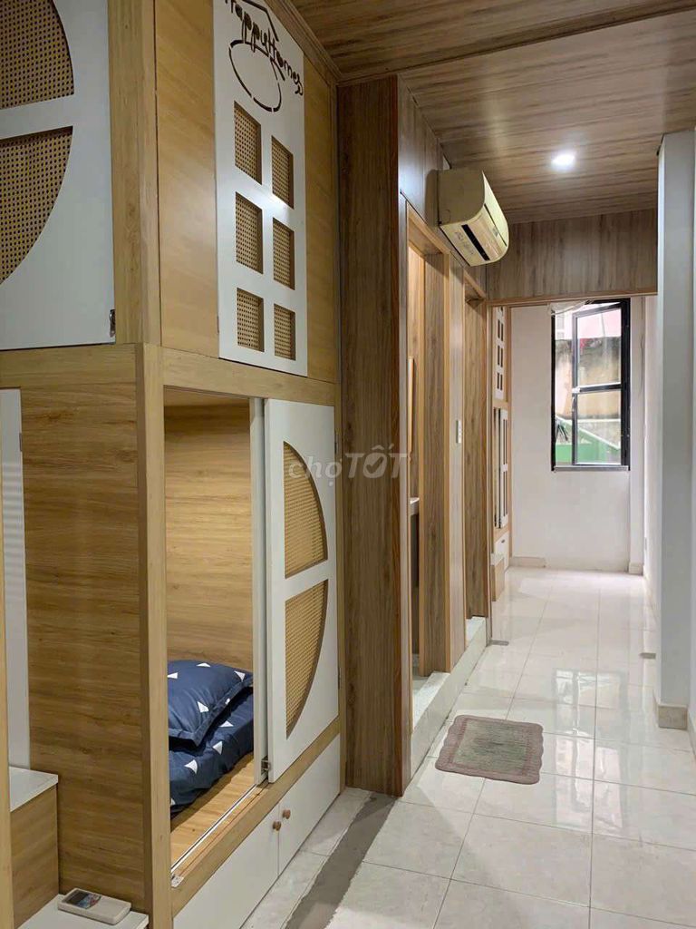 Ký túc xá sleepbox hiện đại tại Q8, giá từ 1tr3