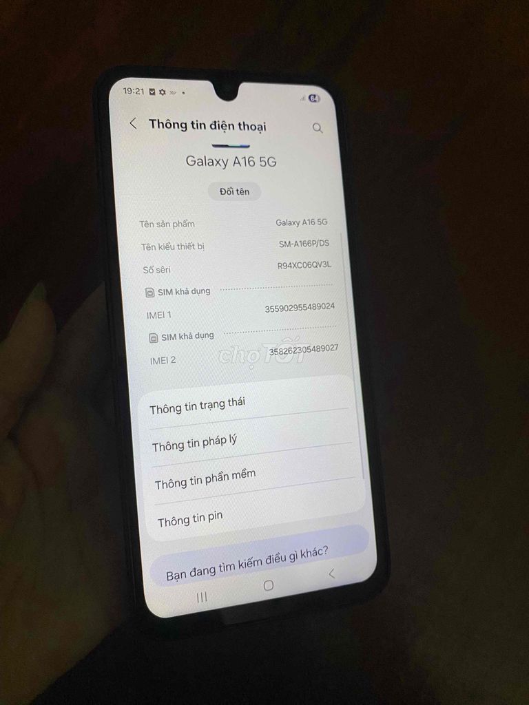 Samsung Galaxy A16 5G 8GB/128GB full chức năng. Mua bán Điện thoại tại Huyện Củ Chi Tp Hồ Chí Minh được đăng bởi Linh hình 1