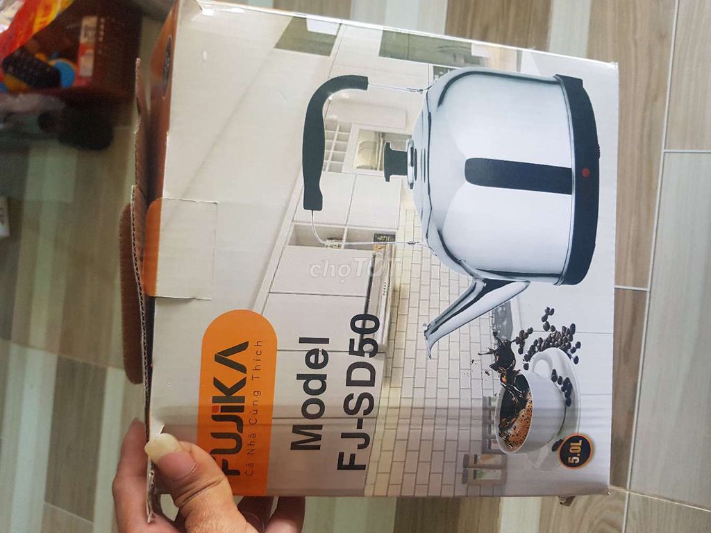 Ấm đun nước FUJIKA FJ-SD50 5.0L. Mua bán Bếp, lò, đồ điện nhà bếp tại Huyện Long Phú Sóc Trăng được đăng bởi Store Hời Ghê hình 1