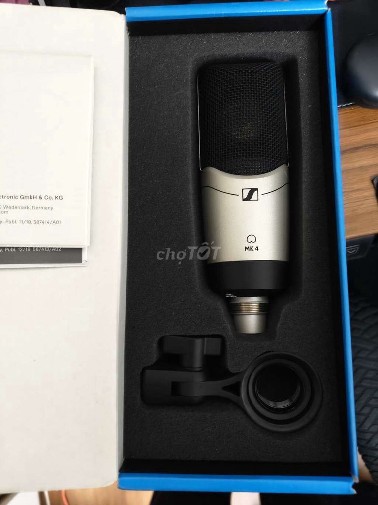 Micro thu âm Sennheiser MK4 Bạc Đen. Mua bán Tivi, Âm thanh tại Huyện Bình Chánh Tp Hồ Chí Minh được đăng bởi Thanh Tùng hình 1